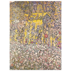 Gustav Klimt  HORTICULTURAL LANDSCAPE WITH A HILLTOP Wood Print