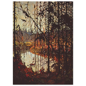 Tom Thomson  NORTHERN RIVER 1915 Fine Art Poster / Art Print