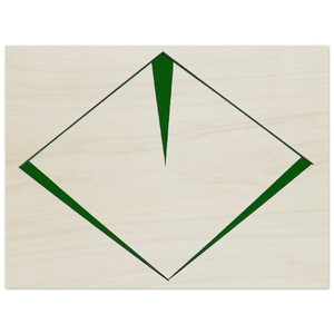 Carmen Herrera  Irlanda  1952 Wood Print