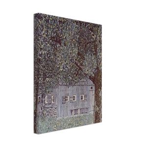 Gustav Klimt  FARMHOUSE IN UPPER AUSTRIA 1912 Canvas