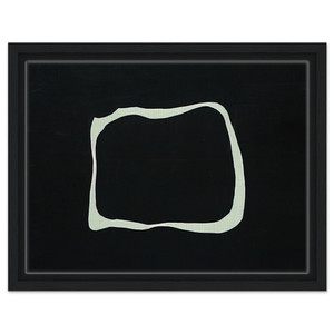 Jiro Yoshihara  Untitled  1966 N9 Framed Canvas