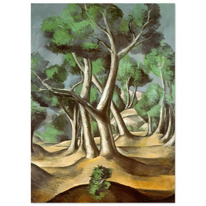 Andre Derain  THE GROVE 1912 Fine Art Poster / Art Print