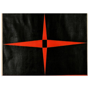 Carmen Herrera  Red Star  1949 Fine Art Poster / Art Print