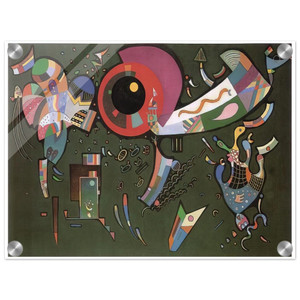 Wassily Kandinsky  AROUND THE CIRCLE 1940 Acrylic Print
