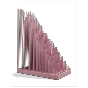 Jesus Rafael Soto  PROGRESION ROSA Aluminum Print