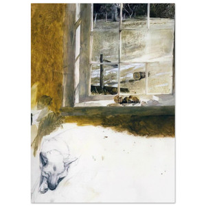 Andrew Wyeth  GROUNDHOG DAY 3 Fine Art Poster / Art Print