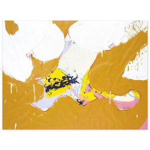 Norman Bluhm  Round About  1973 Aluminum Print