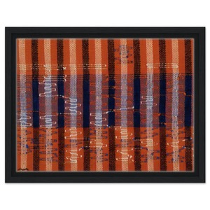 Anni Albers  INTERSECTING 1962 Framed Canvas