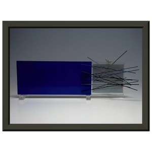 Jesus Rafael Soto  KINETIC OBJECT Premium Metal Framed Art Print / Poster