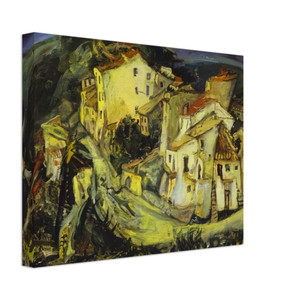 Chaim Soutine  HOUSES OF CAGNES Canvas
