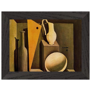 Carlo Carra NATURA MORTA CON LA SQUADRA 1917