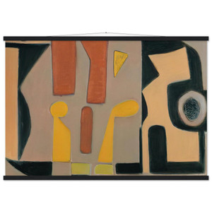 Will Barnet Strolling 2008 Museum Quality Matte Poster with Hanger