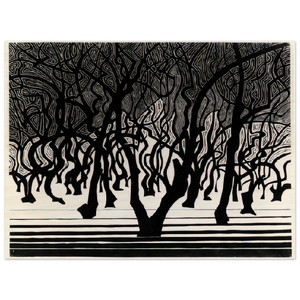 MC Escher  ESCHER 9 Wood Print