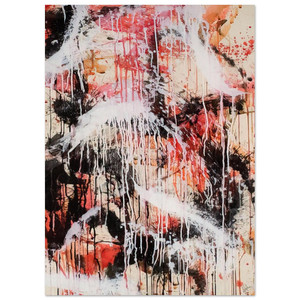 Norman Bluhm  Untitled  1959 N2 Fine Art Poster / Art Print