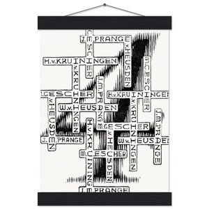 MC Escher  ESCHER 29 Museum-Quality Matte Paper Poster with Hanger