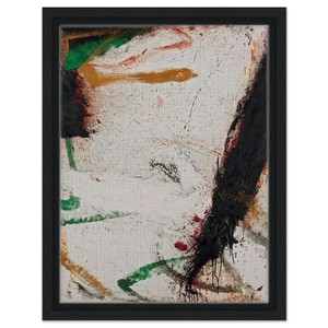 Norman Bluhm  Gronk  1964 Framed Canvas