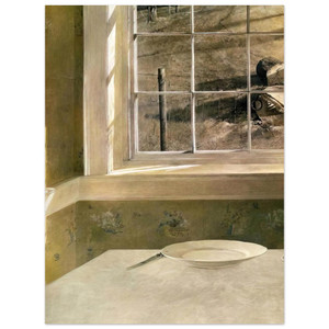 Andrew Wyeth  GROUNDHOG DAY Aluminum Print