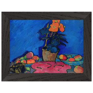 Jawlensky STILL LIFE WITH BEGONIA 1911 Premium Wooden Framed Art Print / Poster