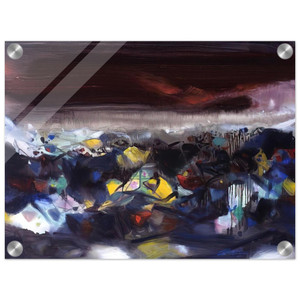 Chu teh Chun  PUISSANCE OC ANIQUE 2004 Acrylic Print