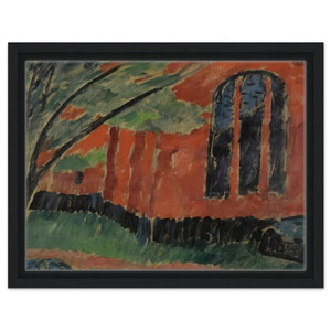 Alexej von Jawlensky  THE CHURCH IN PREROW 1911 Framed Canvas