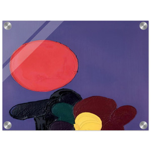 Luis Feito  UNTITLED 1971 N2 Acrylic Print