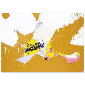 Norman Bluhm  Round About  1973 Fine Art Poster / Art Print