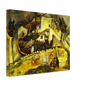 Chaim Soutine  LANDSCAPE AT CAGNES Canvas