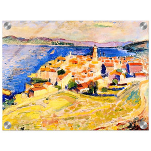 Henri Matisse  VIEW OF SAINT TROPEZ 1904 Acrylic Print