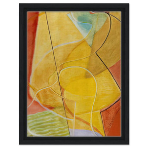 John Ferren  Composition aux Plais Jaunes  1933 Framed Canvas