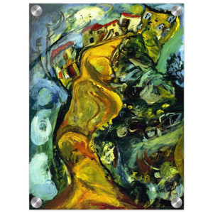 Chaim Soutine  STREET AT CAGNES 1923 Acrylic Print