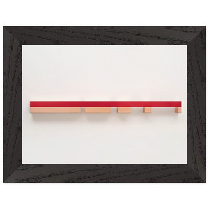 Donald Judd  Untitled 7935  1979 Premium Wooden Framed Art Print / Poster