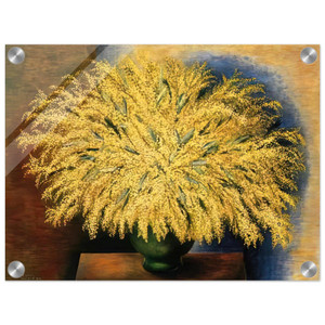 Moise Kisling  GRAND BOUQUET OF MIMOSA 1942 Acrylic Print