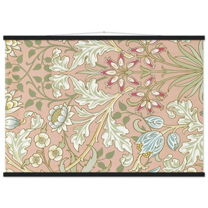 William Morris WALLPAPER HYACINTH PATTERN 480 1917 Poster Hanger