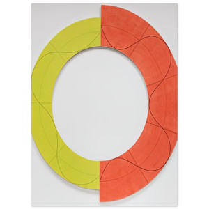 Robert Mangold  SPLIT RING IMAGE 1 2009 Fine Art Poster / Art Print