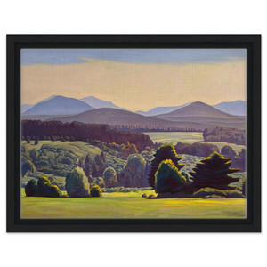 Rockwell Kent  Summer Day Asgaard Framed Canvas