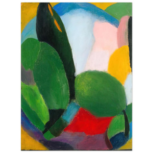 Alexej von Jawlensky  VARIATION 1916 Aluminum Print