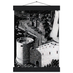 MC Escher  ESCHER 23 Museum-Quality Matte Paper Poster with Hanger