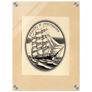 Rockwell Kent  Illustration to Frank H Whitmore Acrylic Print