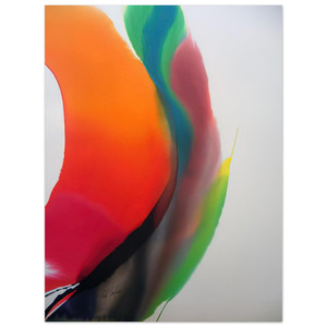 Paul Jenkins  Phenomena Montezuma s Band Aluminum Print