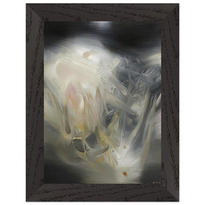 Chu teh Chun  UNTITLED 1976 Premium Wooden Framed Art Print / Poster