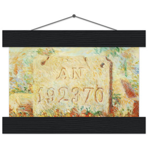 Rene Magritte  THE SMILE 1943 Museum-Quality Matte Paper Poster with Hanger