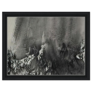 Chu teh Chun  UNTITLED 1963 N2 Framed Canvas