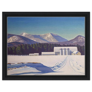 Rockwell Kent  Road to Asgaard   Adirondack Framed Canvas