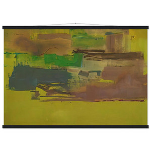 Helen Frankenthaler Aug Deep 1978 Museum-Quality Matte Paper Poster with Hanger