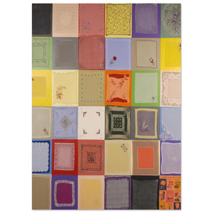 Miriam Schapiro  Connection  1978 Fine Art Poster / Art Print