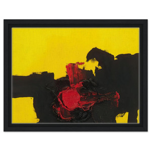 Luis Feito  N MERO 363 1962 Framed Canvas