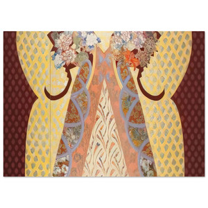 Miriam Schapiro  Royal Presence  1982 Fine Art Poster / Art Print