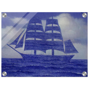 Rene Magritte  THE SEDUCER 1953 Acrylic Print