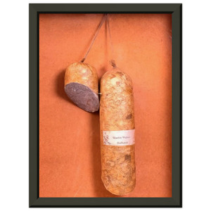 Dieter Roth  Literature Sausage  1974 Premium Metal Framed Art Print / Poster