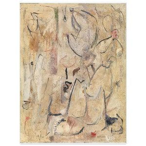 Helen Frankenthaler  Beach 1950 Aluminum Print